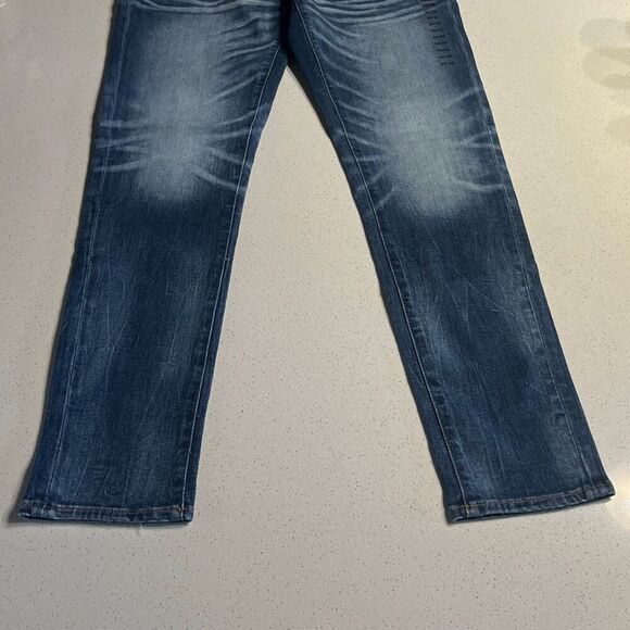 NWT American Eagle Airflex + Skinny Medium Bright Indigo 32/32 - Picture 3 of 6